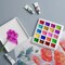 20 Wells Porcelain Paint Palette with Cover Ceramic Palette Mixing Tray for Painting Watercolor Gouache Color Mixing Painting Palette Hobby and Crafts